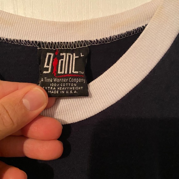 KORN 1997 navy striped ringer tee - Picture 2 of 4